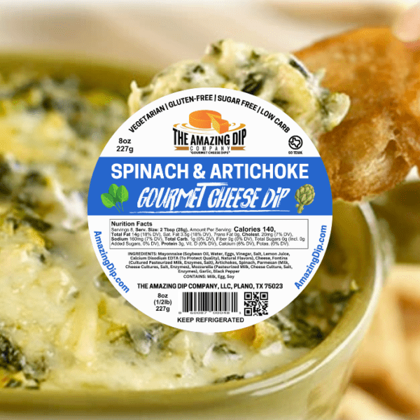Spinach n Artichoke Fontina Cheese Dip